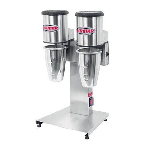 Batedor de Milk Shake Duplo BM84NR em Inox 127volts Bermar 127
