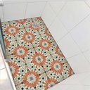 Ver imagem 1 de Vinil Adesivo Piso Box Marrocos Antiderrapante Colacomigo Adesivo para Box 1,20 X 0,97 Metros