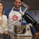 Ver imagem 2 de Batedeira Premium Preta MasterChef BA3001P, 8 veloc, 8 acess 1000W - 127V
