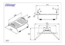Ver imagem 2 de Apoio para Pés Ergonômico Abs Multivisão