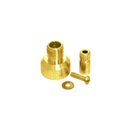 Ver imagem 1 de Adaptador Docol/fani Acab 1/2" 3/4" 1 e 1.1/2" 507b Fani