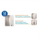 Ver imagem 5 de Armário Espelheira para Banheiro 45cm 1 Porta Denver Yescasa Branco