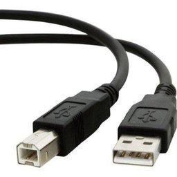 Cabo USB A Macho + B Macho 10 Metros CBUS0010 Preto - Storm - 1