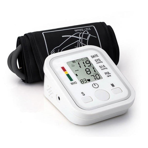 Medidor Monitor Automático de Pressão Arterial com Indicador de Voz