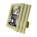 Ver imagem 1 de Kit 3 Porta Retrato 10x15 A6 Apoio Decorativo Moldura Apoio com Vidro Foto Decor:carvalho