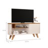 Rack Tvs 60 Polegadas Saint Vicent Off White Nature - 3