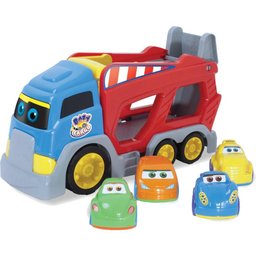 Brinquedo para Bebe Baby Cargo Caminhao Cegonha - 3