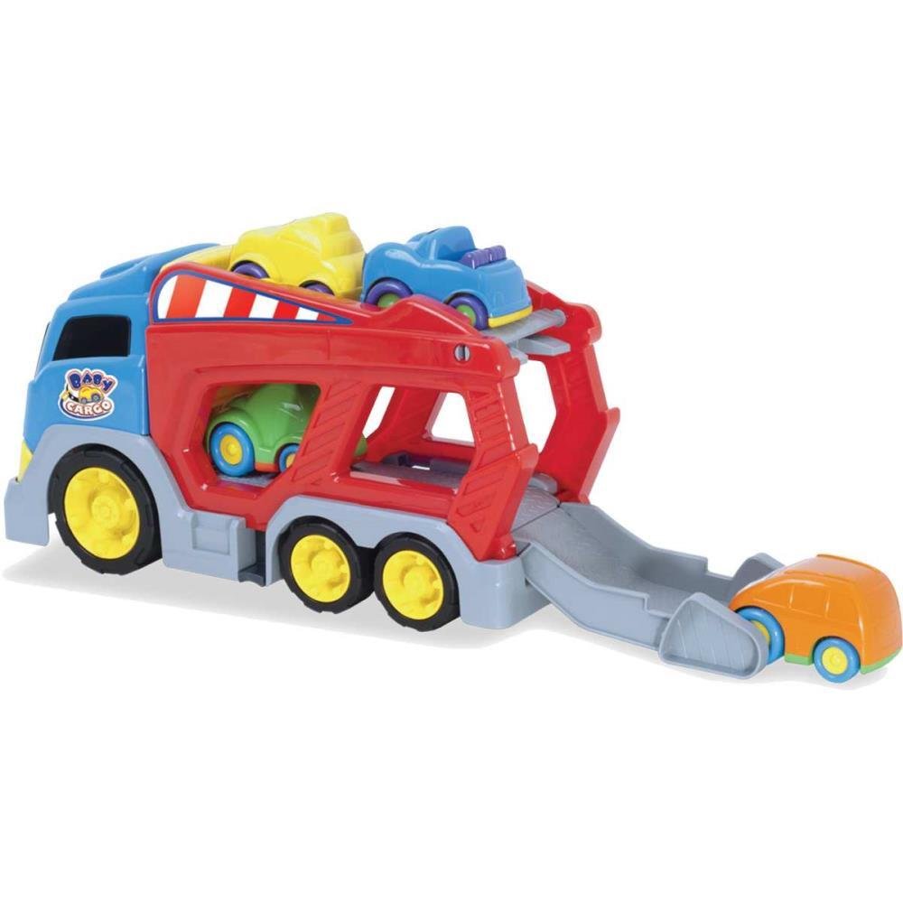 Brinquedo para Bebe BABY Cargo Caminhao Cegonha - 1