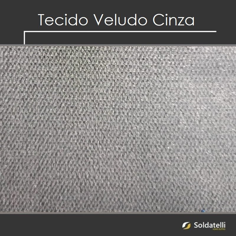 Cadeira Gold Estofado Várias Cores Base Aço Preto Fosco - Datelli Design - 2