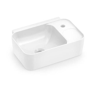 Lavatório Suspenso 40X30Cm Eco Branco Celite