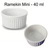 Caixa com 48 Pote Porcelana Ramekin Mini 40Ml 6X3cm Ideal Manteiga Hotel - 129480 - 2