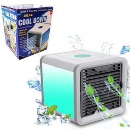 Climatizador Ar Ventilador Luminária Água Cool Cooler Gelado (888675) - 1