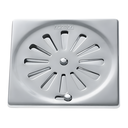 Ver imagem 1 de Ralo Rotativo Quadrado 100mm Inox Franke