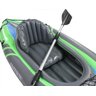Caiaque Inflável até 100 Kg  Verde - Remos e Bomba Challenger K1- Intex - 2