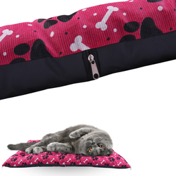 Colchonete de Pet Caminha Pink Para Cães e Gatos Impermeável Macio 70cm x 60cm - 6