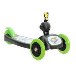 Patinete Infantil com 3 Rodas Scooter Net Racing Club Zoop Toys Preto e Verde - ZP00104 - 3