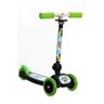 Patinete Infantil com 3 Rodas Scooter Net Racing Club Zoop Toys Preto e Verde - ZP00104 - 1