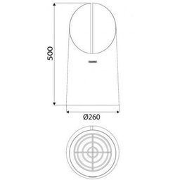 Porta Extintor em Inox Supremo Scotch Brite - 2