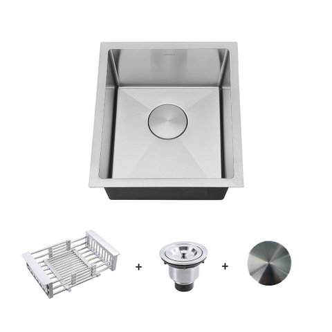 Kit Cuba Gourmet com Acessórios Solo 35x40 e Válvula e Tampa Decorativa e Escorredor Arell