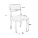 Ver imagem 4 de Conjunto de 2 Cadeiras de Jantar Lola 2cmm001ca Kappesberg