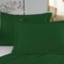 Ver imagem 1 de Porta Travesseiro Matelado Nobre 2 Peças Malha 100% Algodão - Verde-bandeira
