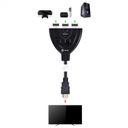 Ver imagem 5 de Switch Hdmi 3 Entradas e 1 Saída 1.3v Com Suporte 3D e 1080P - Vinik