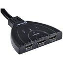 Ver imagem 3 de Switch Hdmi 3 Entradas e 1 Saída 1.3v Com Suporte 3D e 1080P - Vinik