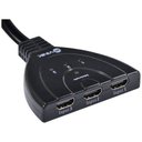 Ver imagem 3 de Switch Hdmi 3 Entradas e 1 Saída 1.3v Com Suporte 3D e 1080P - Vinik