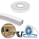 Ver imagem 1 de Kit 3 em 1 Perfil Flexível Embutir 20x10mm + Fonte e Fita Led Temperatura:quente