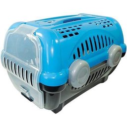 Caixa Transporte Luxo N2 Azul Furacão Pet - 1