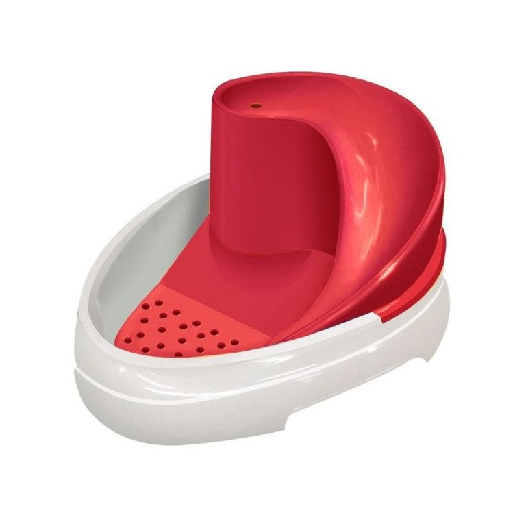 Tobo Fonte Bebedouro Cães e Gatos 2,5 litros 110V - Vermelho
