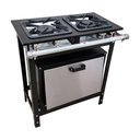 Ver imagem 1 de Fogão 2 Bocas Cefaz com Forno Linha Diamond Baixa Pressão CFZD-006