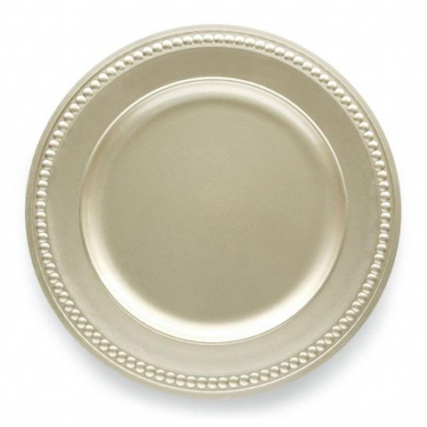 Sousplat Copa e Cia Galles Dots Champagne
