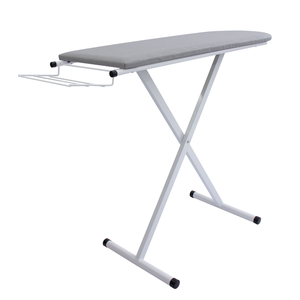 Mesa Tábua de Passar Roupa Tecido Térmica Prática Porta Ferro Dobrável Itagold - Prata