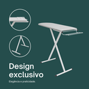 Ver imagem 4 de Mesa Tábua de Passar Roupa Tecido Térmica Prática Porta Ferro Dobrável Itagold
