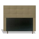 Ver imagem 1 de Cabeceira Estofada Lia 90 cm Para Cama Box Quarto Solteiro MV Estofados Suede Bege