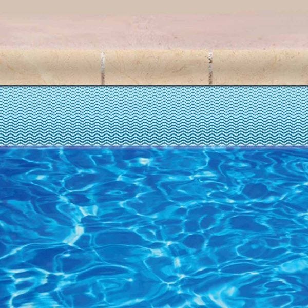 Faixa de Piscina Autocolante Ondas - 20 - 1