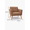 Ver imagem 2 de Poltrona Decorativa Turin Belufan
