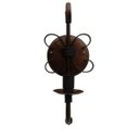 Ver imagem 1 de Linda Arandela De Ferro Rustica Colonial Para Decoração de Varanda 