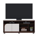 Ver imagem 7 de Rack Bancada Jurerê 1.5 para TV 65" 150cm MDP com Rodízios Colibri Móveis
