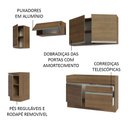 Ver imagem 5 de Armário de Cozinha Completa 240cm Rustic Glamy Madesa 07