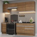 Ver imagem 1 de Armário de Cozinha Completa 240cm Rustic Glamy Madesa 07