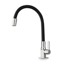 Ver imagem 1 de Torneira Gourmet Aço Inox 304 Grande 58cm para Cozinha de Mesa - Bancada Pia Flexível Articulada 360