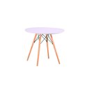 Ver imagem 1 de Mesa Dkr 110 Cm Branco