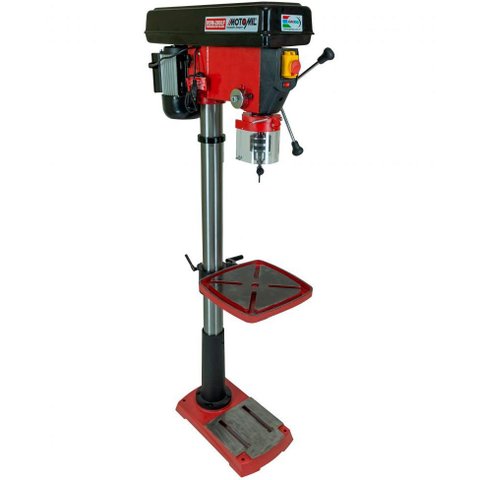 Furadeira de Coluna Motomil Rdm-2801f 220v 1cv Monofásico com Mesa Inclinável 45°