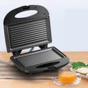 Ver imagem 3 de Sanduicheira Elétrica Grill Antiaderente Mini Grill Gourmet 750w Chapa Dupla 2 Porções