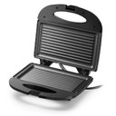 Ver imagem 2 de Sanduicheira Elétrica Grill Antiaderente Mini Grill Gourmet 750w Chapa Dupla 2 Porções