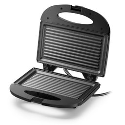 Sanduicheira Elétrica Grill Antiaderente Mini Grill Gourmet 750w Chapa Dupla 2 Porções - 2