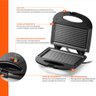 Sanduicheira Elétrica Grill Antiaderente Mini Grill Gourmet 750w Chapa Dupla 2 Porções - 6