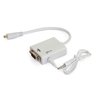 Cabo Adaptador Micro HDMI para VGA com Áudio, Branco - 3